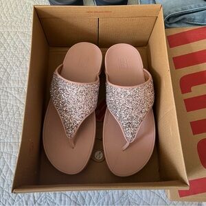 Fit Flop Olive Wedge Sandal